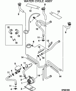 ESA30EH2-25/P WATER CYCLE ASSY