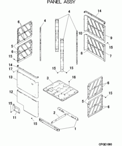FDC280KXZE3/1 PANEL ASSY