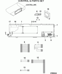FDE71KXZE3-W/1 CONTROL AND PARTS SET