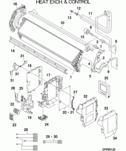 FDK15KXZE3-W/1 HEAT EXCH. AND CONTROL