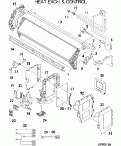 FDK28KXZE3-W/1 HEAT EXCH. AND CONTROL