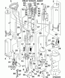 FDC335KXZWE1/P HEAT EXCH. ASSY