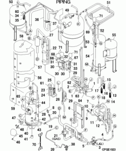 FDC400KXZRE2/P PIPING