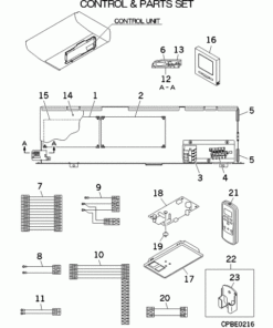 FDE36KXZE1/P CONTROL AND PARTS SET