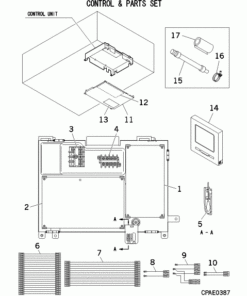 FDTW56KXE6F/P CONTROL AND PARTS SET