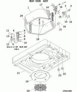 FDTW56KXE6F/P HEAT EXCH. ASSY