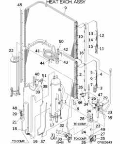 FDC224KXZME1/P HEAT EXCH. ASSY