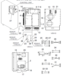 FDCA200VSA-W/P CONTROL AND PARTS SET