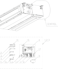 FDUC22KXZE1J CONTROL ASSY