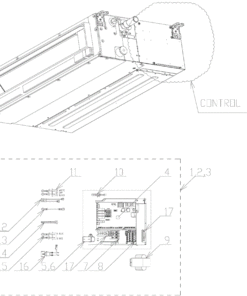 FDUC28KXZE1J CONTROL ASSY