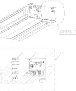 FDUC45KXZE1J CONTROL ASSY