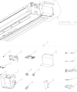 FDUC71KXZE1J CONTROL ASSY
