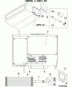FDUM60VH/P CONTROL AND PARTS SET