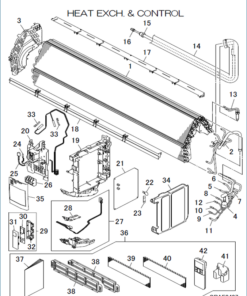 DXK28ZRA-WF1/P HEAT EXCH AND CONTROL