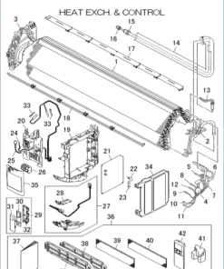 DXK33ZRA-WF1/P HEAT EXCH AND CONTROL
