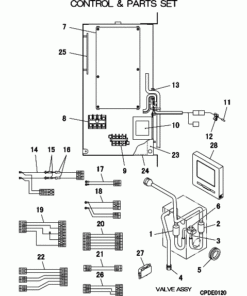 FDFL71KXZE3-W/1 CONTROL AND PARTS SET