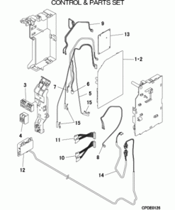 FDFW45KXZE3-W/1 CONTROL AND PARTS SET